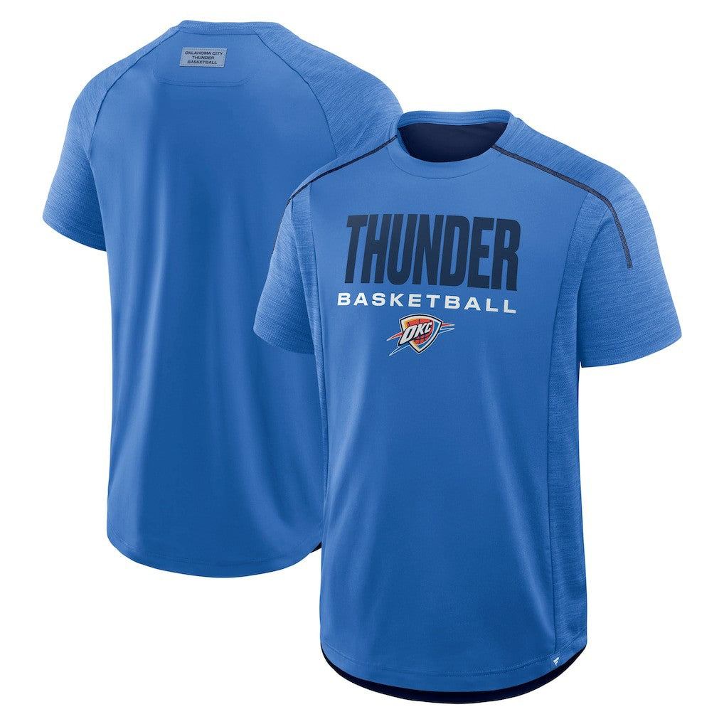 Oklahoma City Thunder Inbound Pass Play Practice T-Shirt Blue - NBA