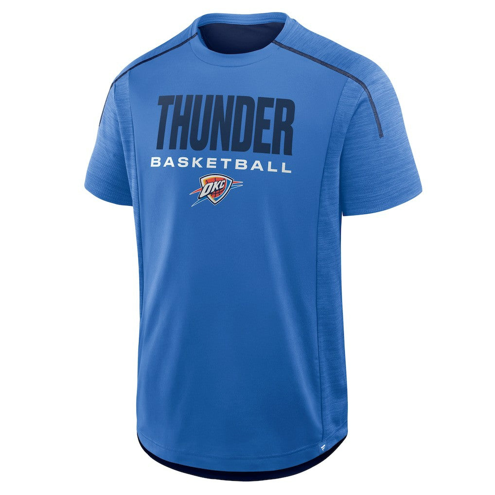 Oklahoma City Thunder Inbound Pass Play Practice T-Shirt Blue - NBA