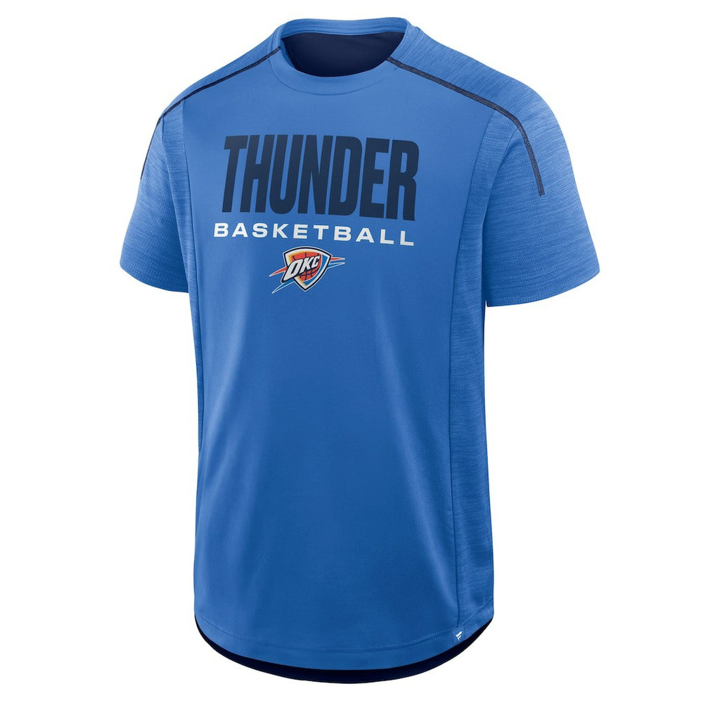 Oklahoma City Thunder Inbound Pass Play Practice T-Shirt Blue - NBA