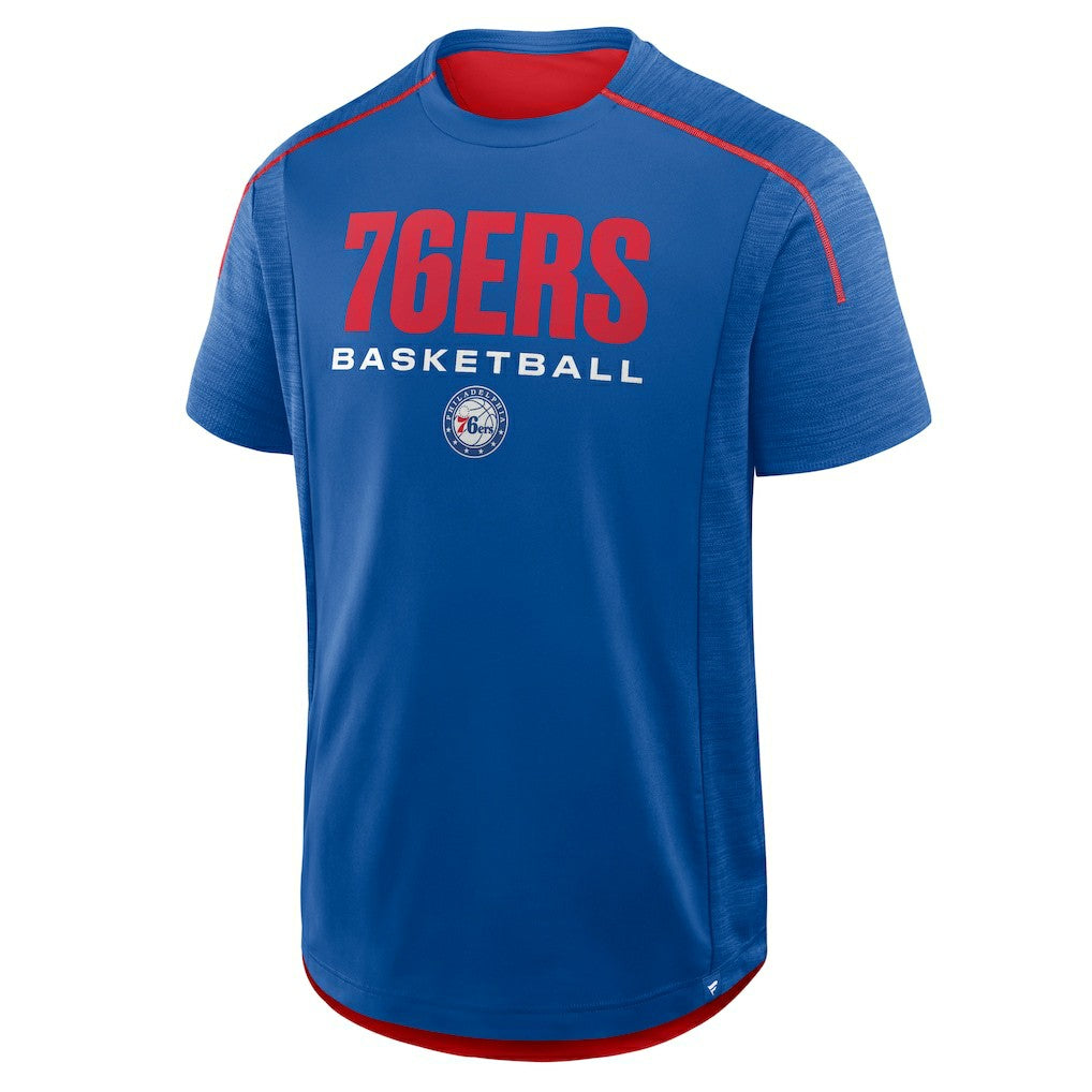 Philadelphia 76ers Inbound Pass Play Practice T-Shirt Royal - NBA