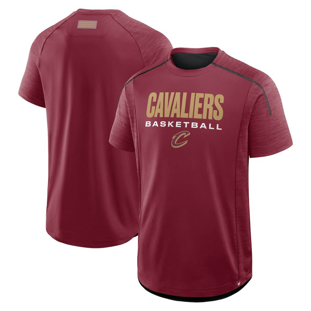 Cleveland Cavaliers Inbound Pass Play Practice T-Shirt Wine - NBA