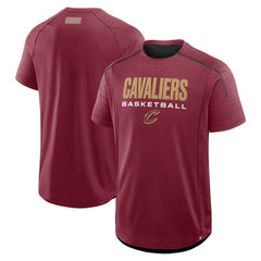 Cleveland Cavaliers Inbound Pass Play Practice T-Shirt Wine - NBA