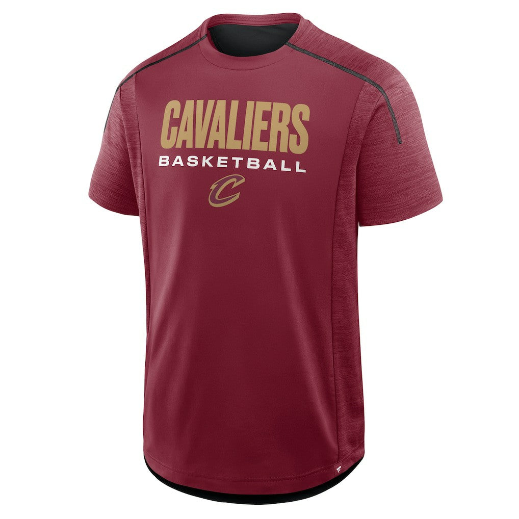 Cleveland Cavaliers Inbound Pass Play Practice T-Shirt Wine - NBA