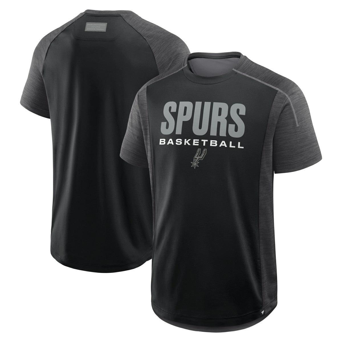 San Antonio Spurs Inbound Pass Play Practice T-Shirt Black - NBA