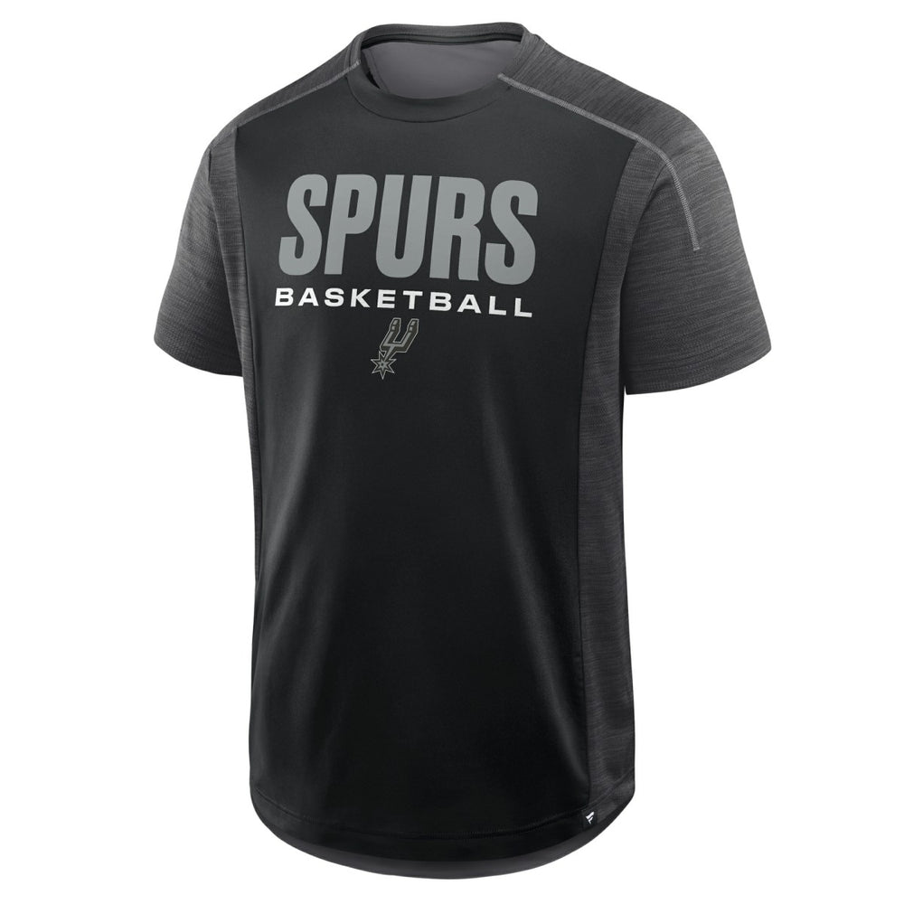 San Antonio Spurs Inbound Pass Play Practice T-Shirt Black - NBA