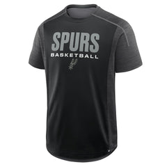 San Antonio Spurs Inbound Pass Play Practice T-Shirt Black - NBA