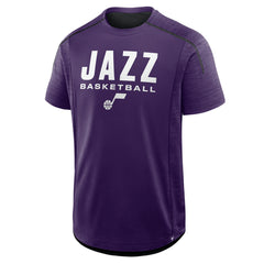 Utah Jazz Inbound Pass Play Practice T-Shirt Purple - NBA