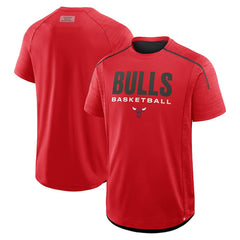 Chicago Bulls Inbound Pass Play Practice T-Shirt Red - NBA