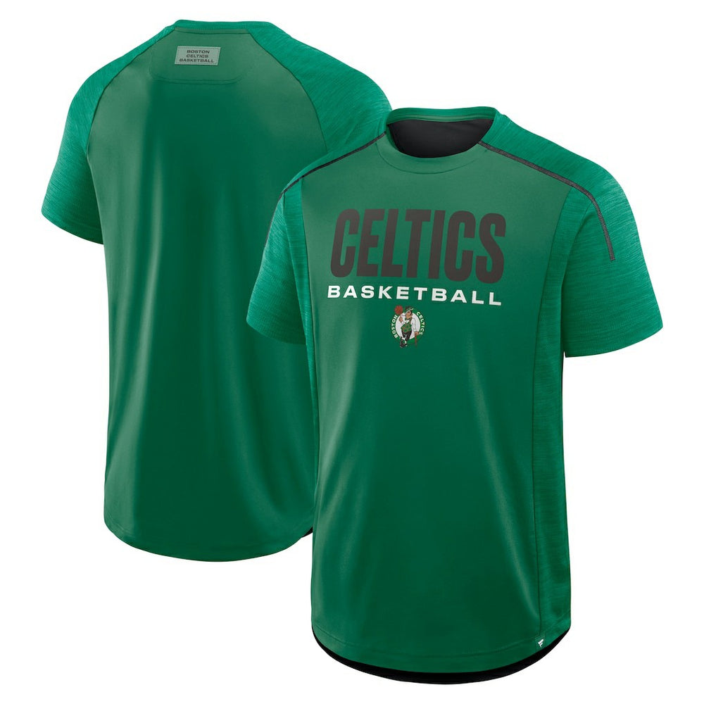 Boston Celtics Inbound Pass Play Practice T-Shirt Kelly Green - NBA