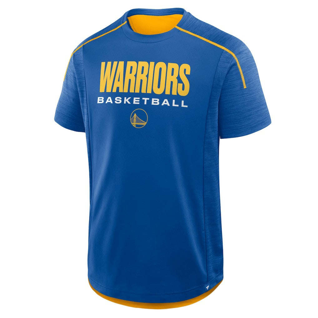 Golden State Warriors Inbound Pass Play Practice T-Shirt Royal - NBA