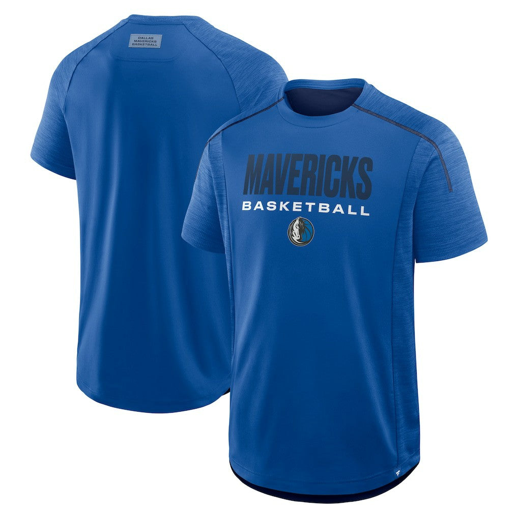 Dallas Mavericks Inbound Pass Play Practice T-Shirt Blue - NBA