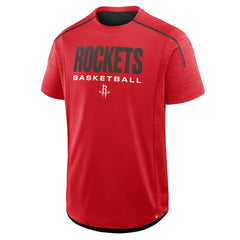 Houston Rockets Inbound Pass Play Practice T-Shirt Red - NBA
