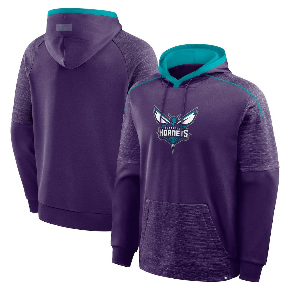 Charlotte Hornets Pick & Roll Defender Pullover Hoodie Purple - NBA