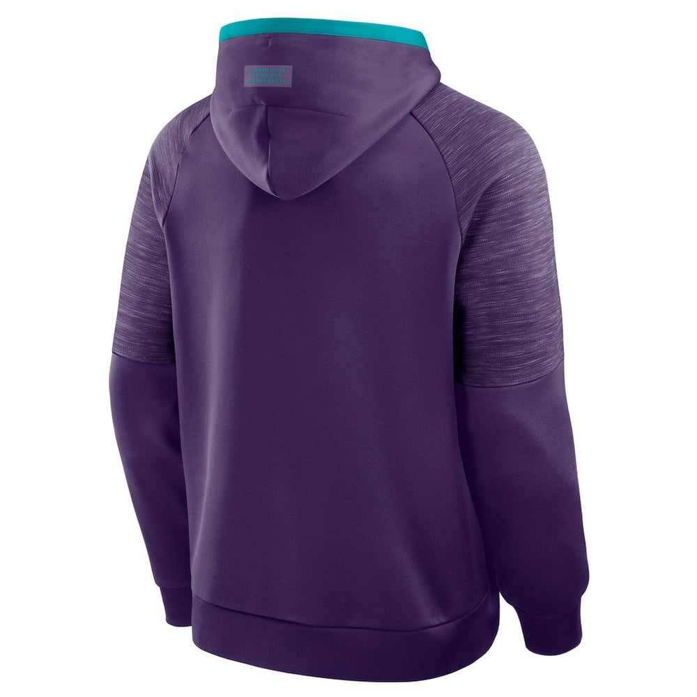 Charlotte Hornets Pick & Roll Defender Pullover Hoodie Purple - NBA