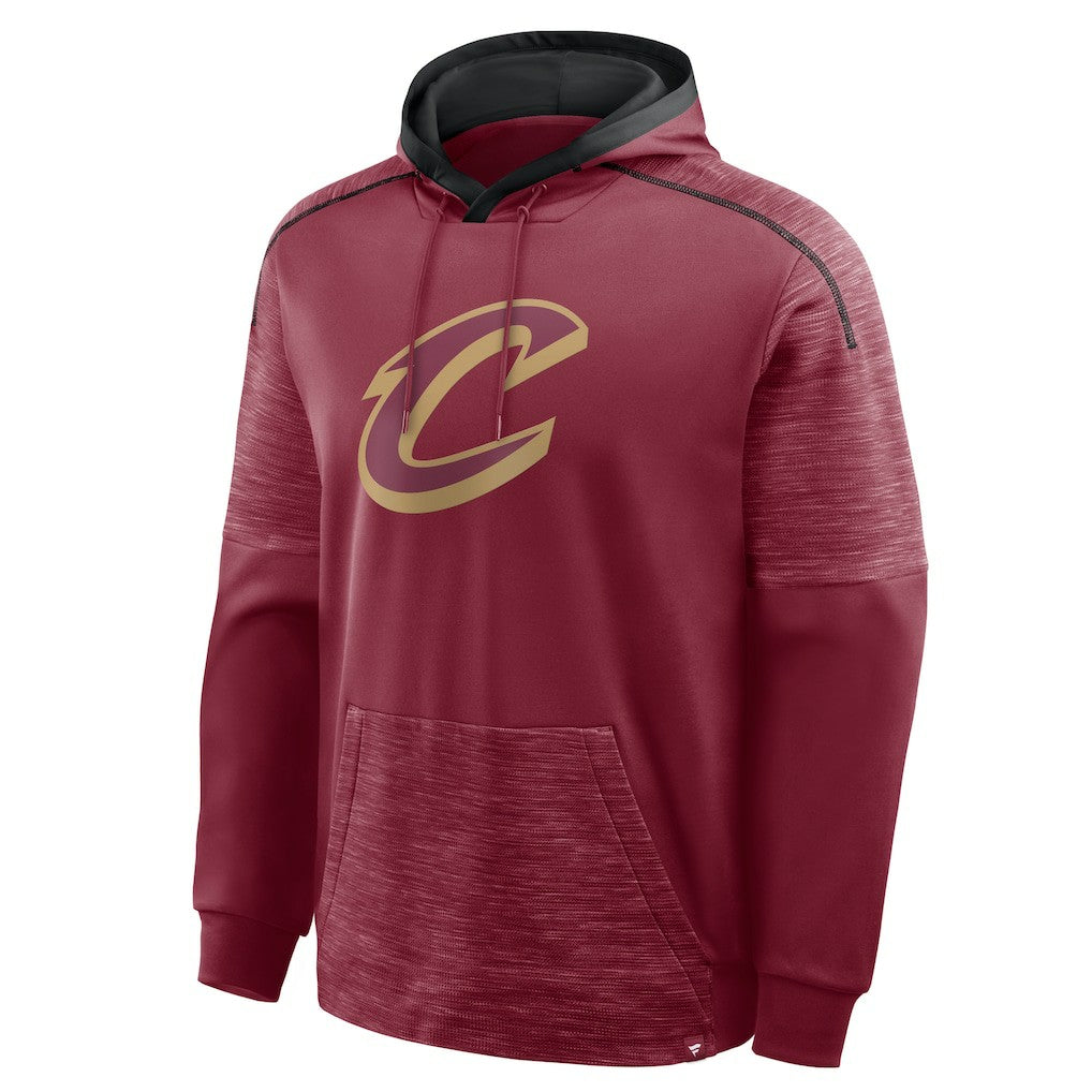 Cleveland Cavaliers Pick & Roll Defender Pullover Hoodie Wine - NBA