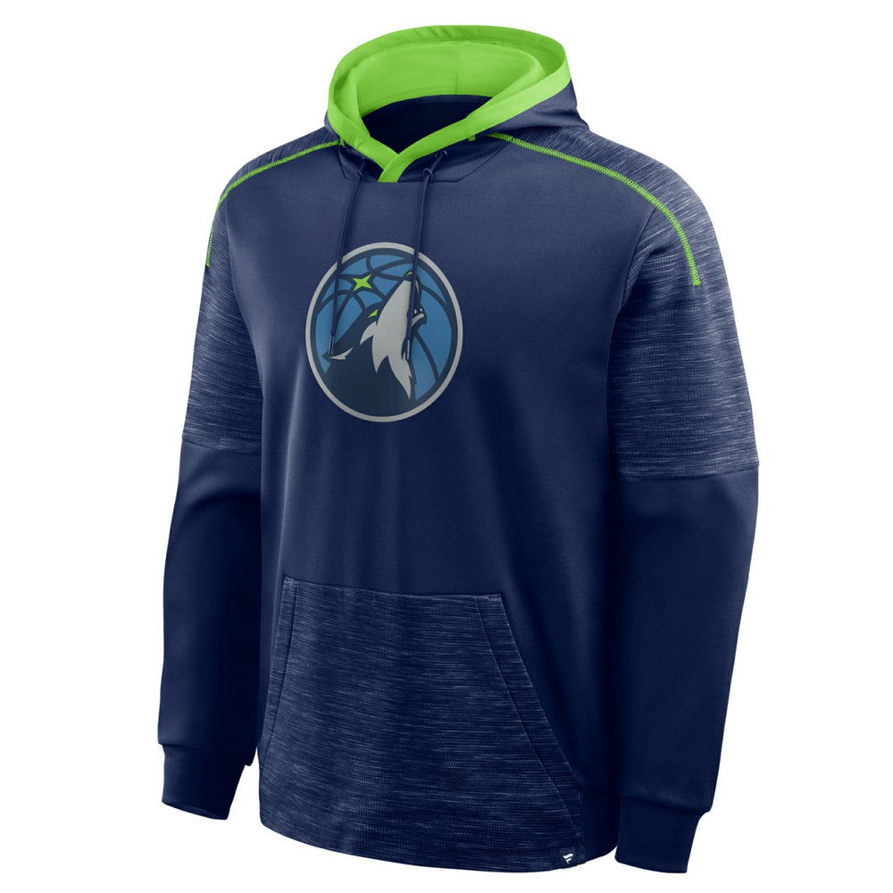 Minnesota Timberwolves Pick & Roll Defender Pullover Hoodie Navy - NBA