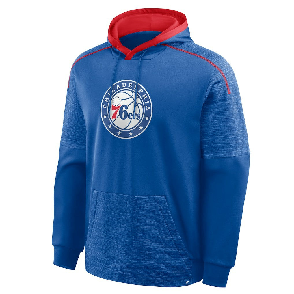 Philadelphia 76ers Pick & Roll Defender Pullover Hoodie Royal - NBA
