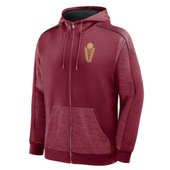Cleveland Cavaliers Back Door Cut Play Defender Full-Zip Hoodie Wine - NBA