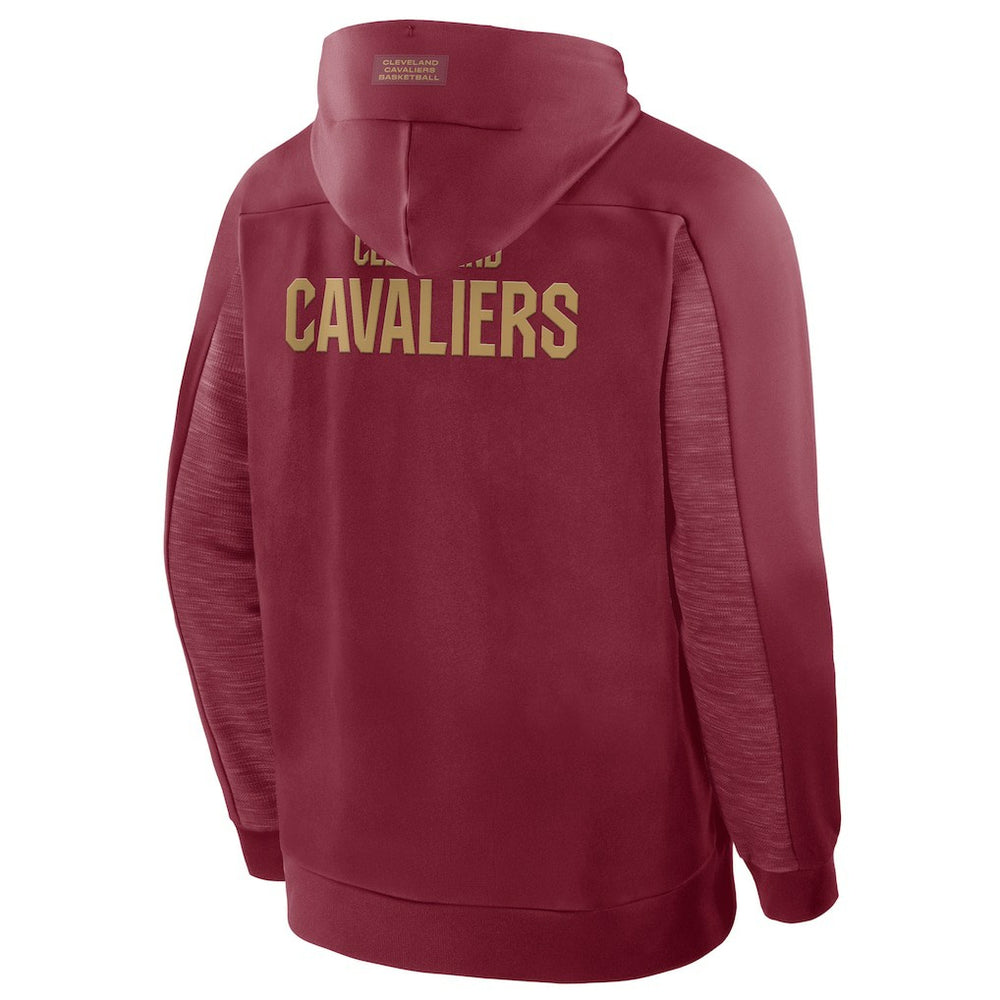 Cleveland Cavaliers Back Door Cut Play Defender Full-Zip Hoodie Wine - NBA