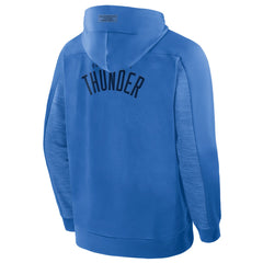 Oklahoma City Thunder Back Door Cut Play Defender Full-Zip Hoodie Blue - NBA