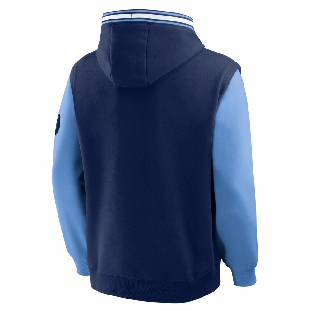 Memphis Grizzlies Half Court Shot Clock Fastbreak Hoodie Navy/Blue - NBA