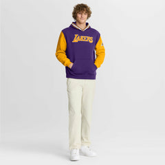 Los Angeles Lakers Half Court Shot Clock Fastbreak Hoodie Purple/Gold - NBA