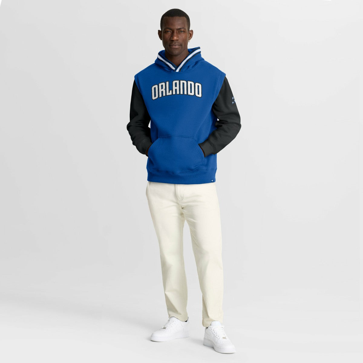 Orlando Magic Half Court Shot Clock Fastbreak Hoodie Blue/Black - NBA
