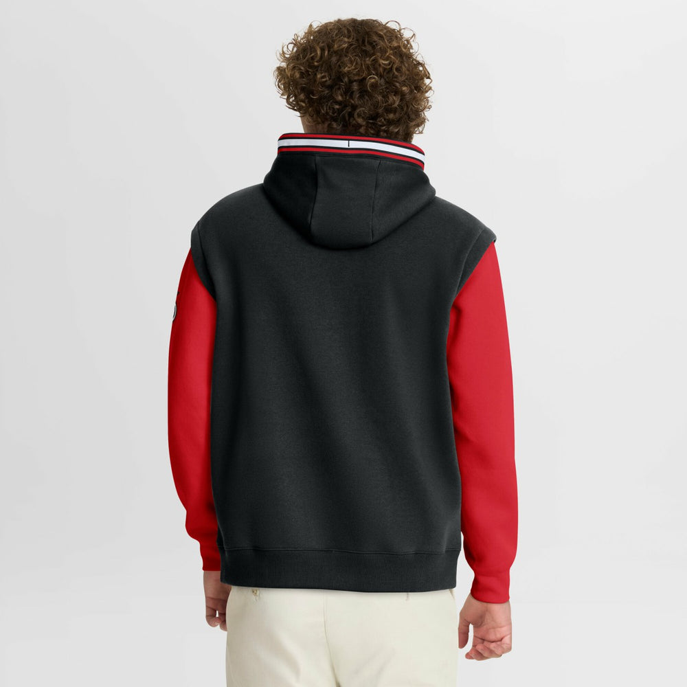 Portland Trail Blazers Half Court Shot Clock Fastbreak Hoodie Black/Red - NBA