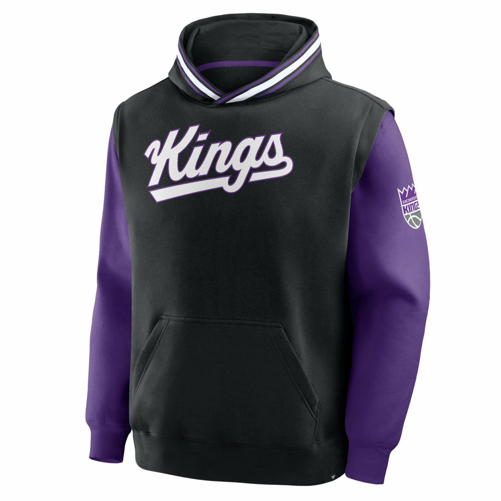Sacramento Kings Half Court Shot Clock Fastbreak Hoodie Black/Purple - NBA