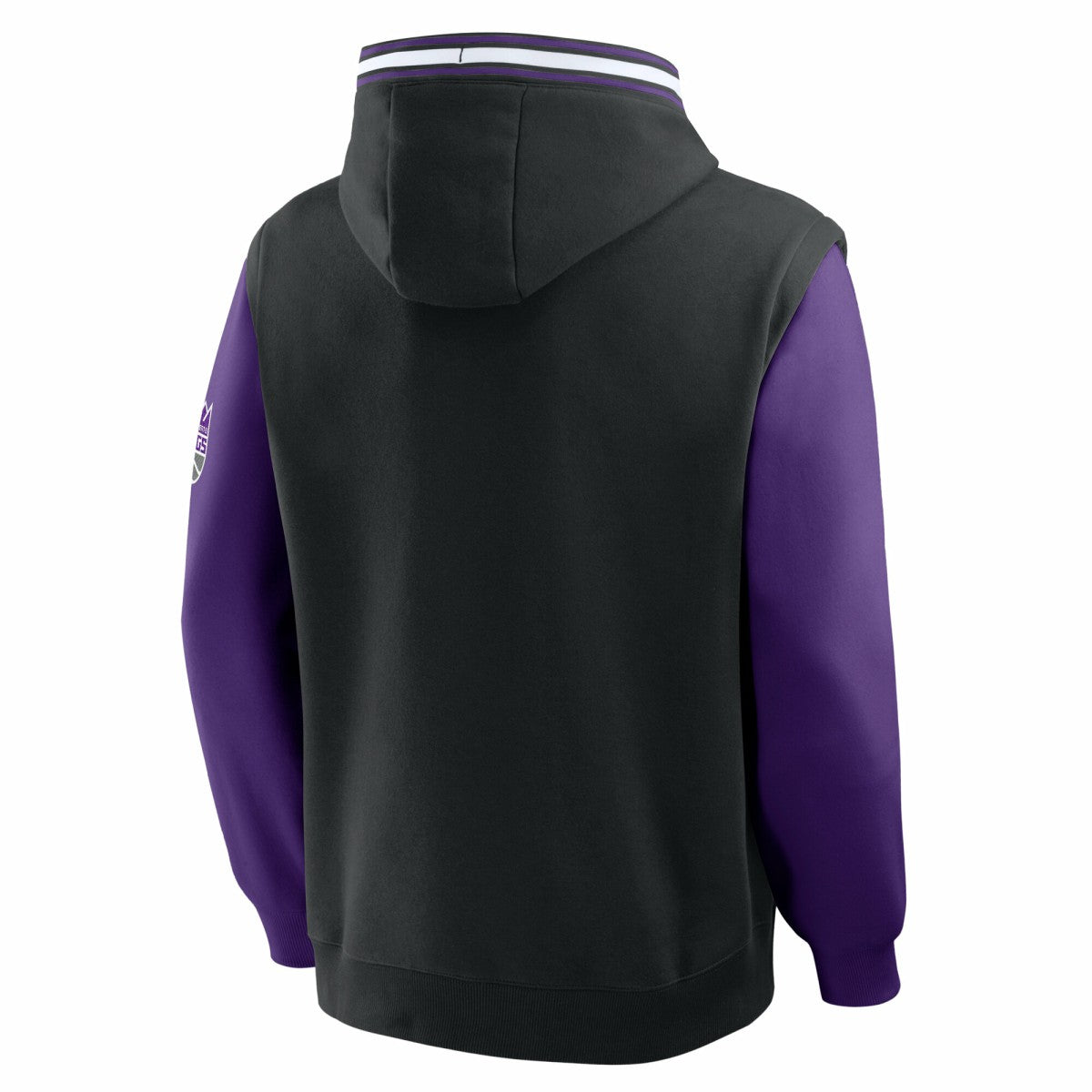 Sacramento Kings Half Court Shot Clock Fastbreak Hoodie Black/Purple - NBA