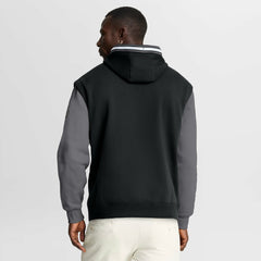 San Antonio Spurs Half Court Shot Clock Fastbreak Hoodie Black/Gray - NBA
