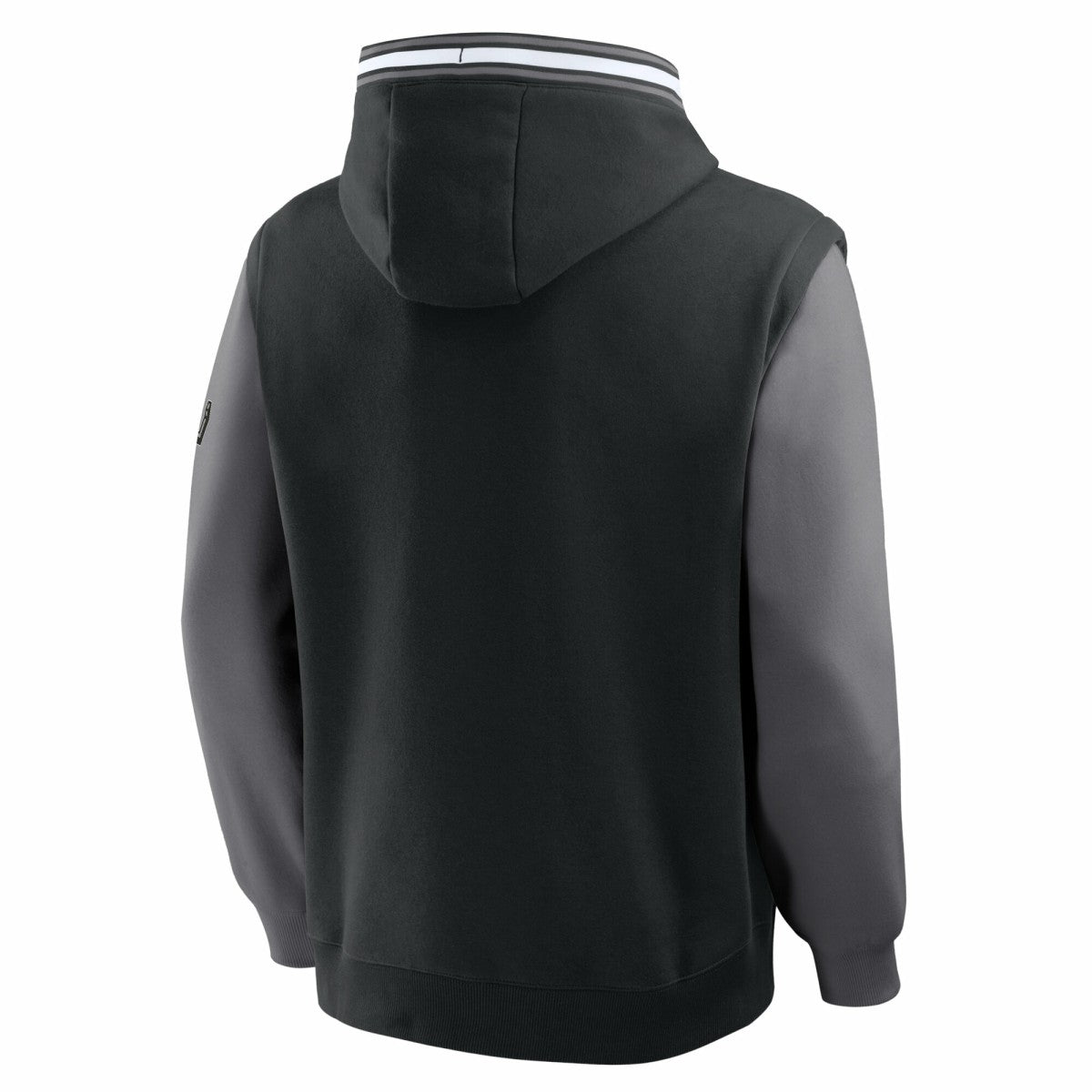 San Antonio Spurs Half Court Shot Clock Fastbreak Hoodie Black/Gray - NBA