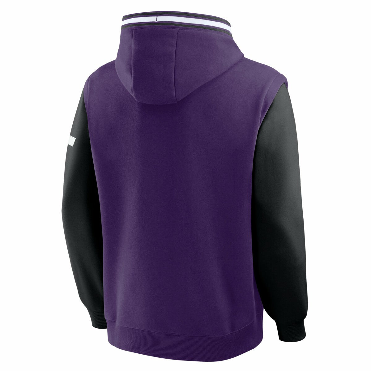 Utah Jazz Half Court Shot Clock Fastbreak Hoodie Purple/Black - NBA