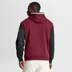 Cleveland Cavaliers Half Court Shot Clock Fastbreak Hoodie Wine/Black - NBA