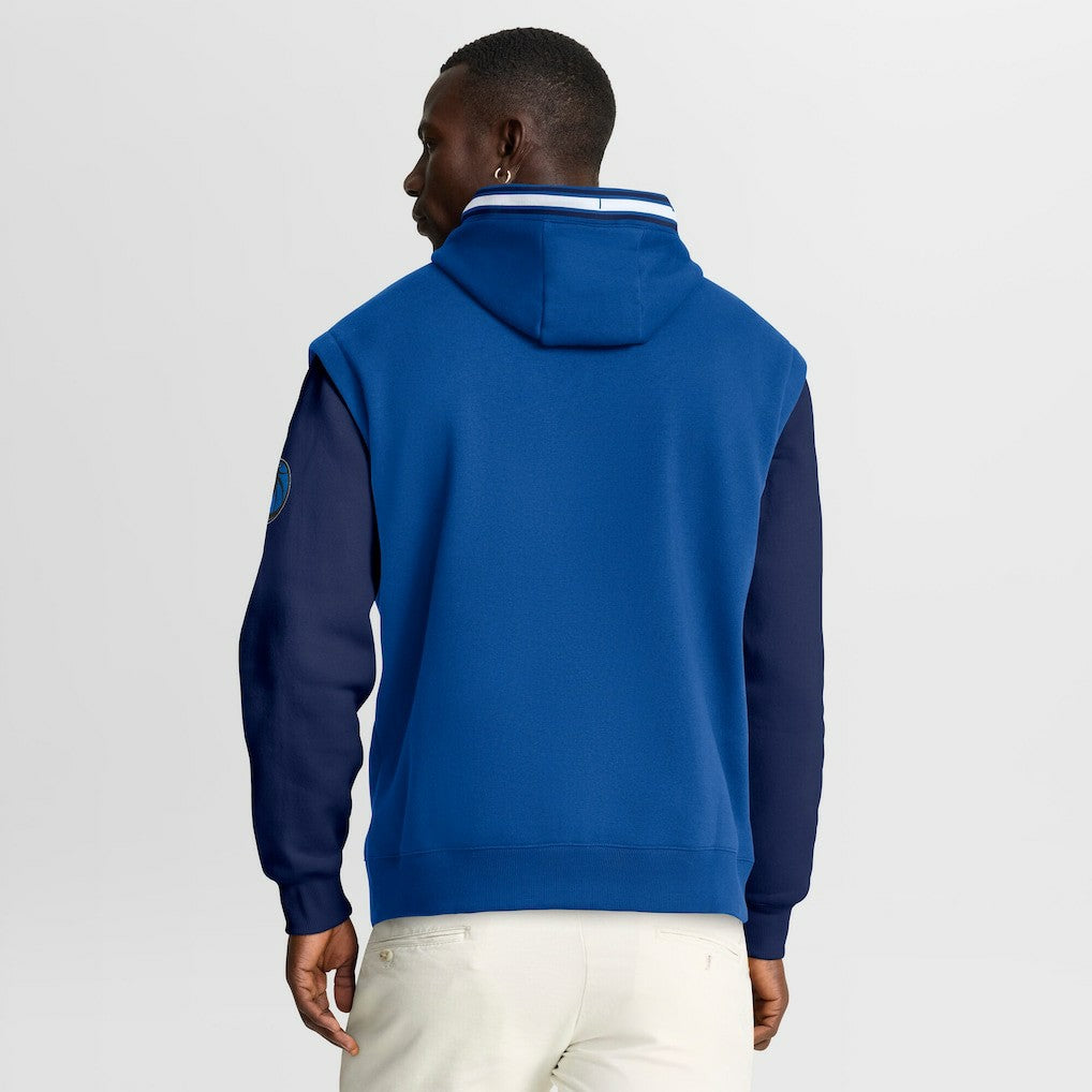 Dallas Mavericks Half Court Shot Clock Fastbreak Hoodie Blue/Navy - NBA