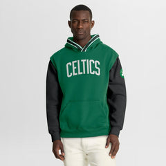 Boston Celtics Half Court Shot Clock Fastbreak Hoodie Kelly Green/Black - NBA