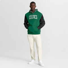 Boston Celtics Half Court Shot Clock Fastbreak Hoodie Kelly Green/Black - NBA