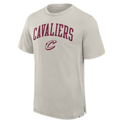 Cleveland Cavaliers Crossover Collection Pull Up Jumper Shot Premium T-Shirt Cream - NBA