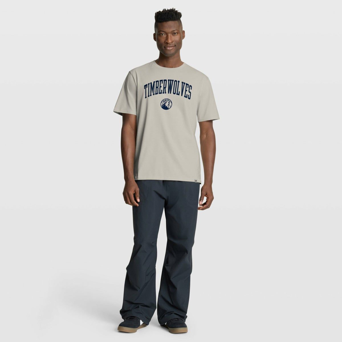 Minnesota Timberwolves Crossover Collection Pull Up Jumper Shot Premium T-Shirt Cream - NBA