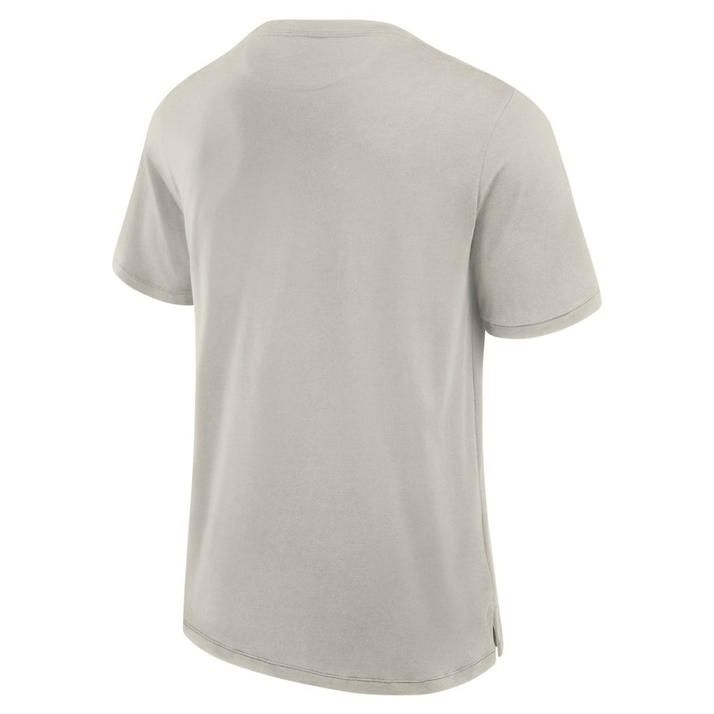 New York Knicks Crossover Collection Pull Up Jumper Shot Premium T-Shirt Cream - NBA