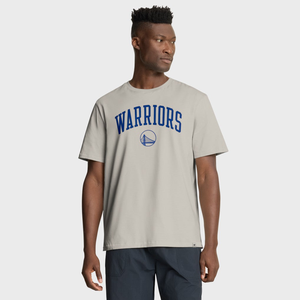 Golden State Warriors Crossover Collection Pull Up Jumper Shot Premium T-Shirt Cream - NBA
