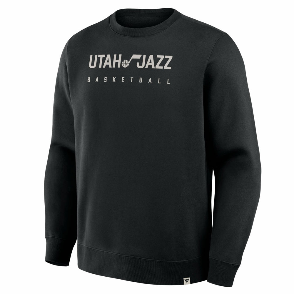 Utah Jazz Crossover Collection Defensive Rotation Drill Premium Pullover Sweatshirt Black - NBA