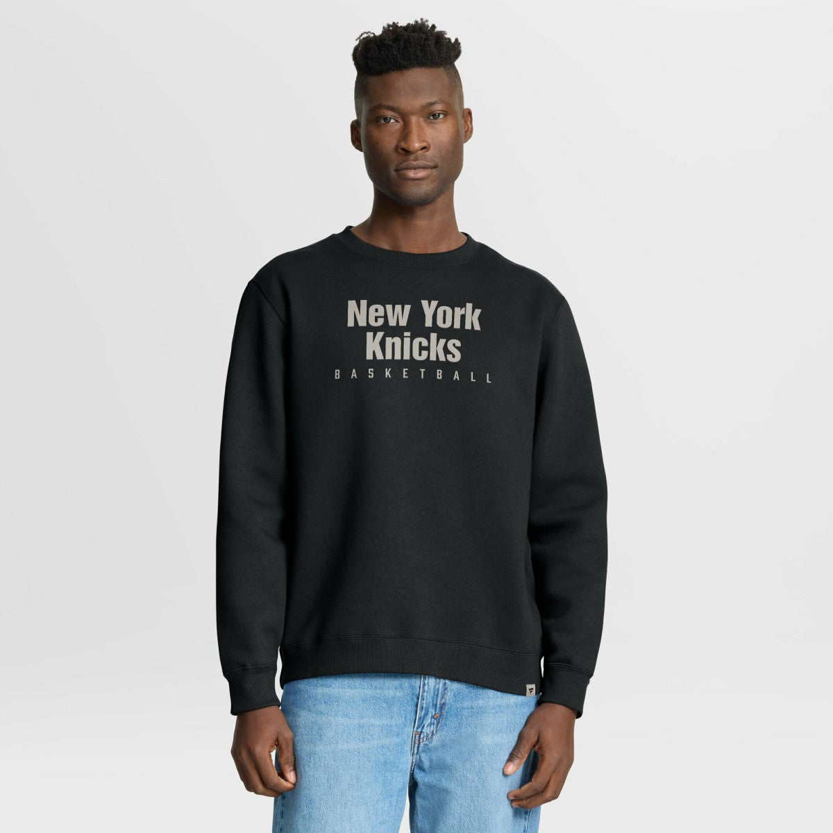 New York Knicks Crossover Collection Defensive Rotation Drill Premium Pullover Sweatshirt Black - NBA