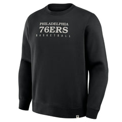 Philadelphia 76ers Crossover Collection Defensive Rotation Drill Premium Pullover Sweatshirt Black - NBA