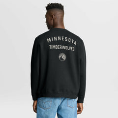 Minnesota Timberwolves Crossover Collection Defensive Rotation Drill Premium Pullover Sweatshirt Black - NBA