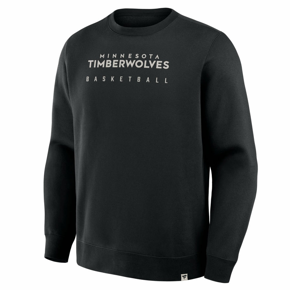 Minnesota Timberwolves Crossover Collection Defensive Rotation Drill Premium Pullover Sweatshirt Black - NBA