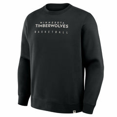 Minnesota Timberwolves Crossover Collection Defensive Rotation Drill Premium Pullover Sweatshirt Black - NBA