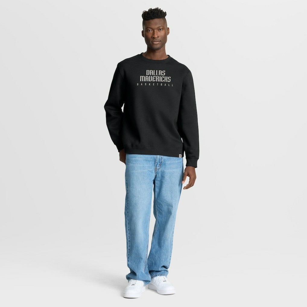 Dallas Mavericks Crossover Collection Defensive Rotation Drill Premium Pullover Sweatshirt Black - NBA