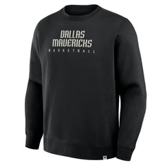 Dallas Mavericks Crossover Collection Defensive Rotation Drill Premium Pullover Sweatshirt Black - NBA
