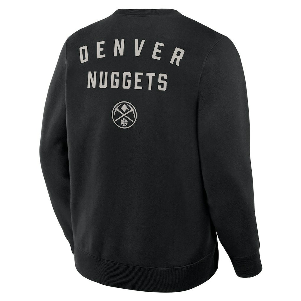 Denver Nuggets Crossover Collection Defensive Rotation Drill Premium Pullover Sweatshirt Black - NBA